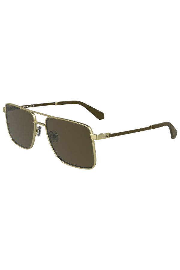 CALVIN KLEIN MEN'S SUNGLASSES GOLD - Image 2