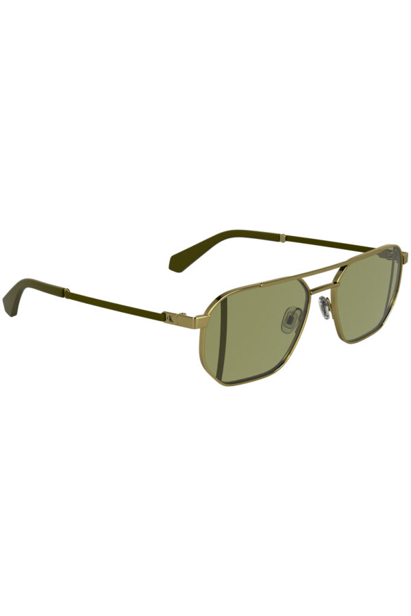 CALVIN KLEIN MEN'S SUNGLASSES GOLD - Image 3
