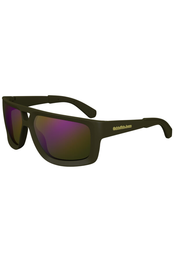 CALVIN KLEIN MEN'S SUNGLASSES GREEN - Image 2