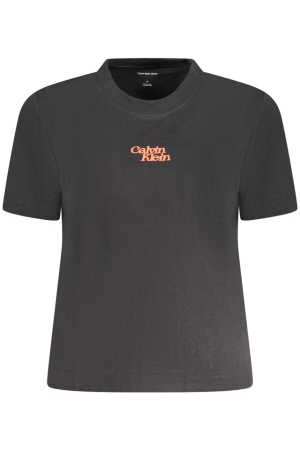 CALVIN KLEIN SHORT SLEEVE T-SHIRT WOMEN BLACK