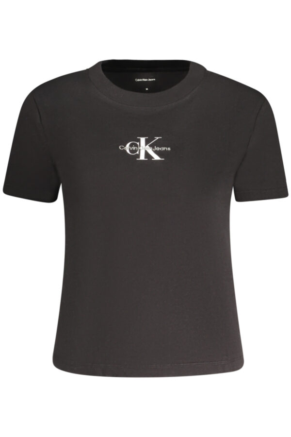 CALVIN KLEIN SHORT SLEEVE T-SHIRT WOMEN BLACK