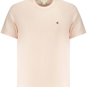 CALVIN KLEIN MEN'S SHORT SLEEVE T-SHIRT PINK