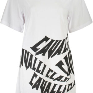 CAVALLI CLASS SHORT DRESS WOMEN WHITE