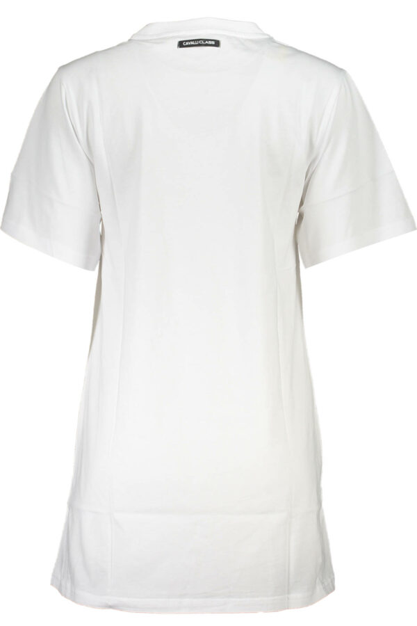 CAVALLI CLASS SHORT DRESS WOMEN WHITE - Image 2