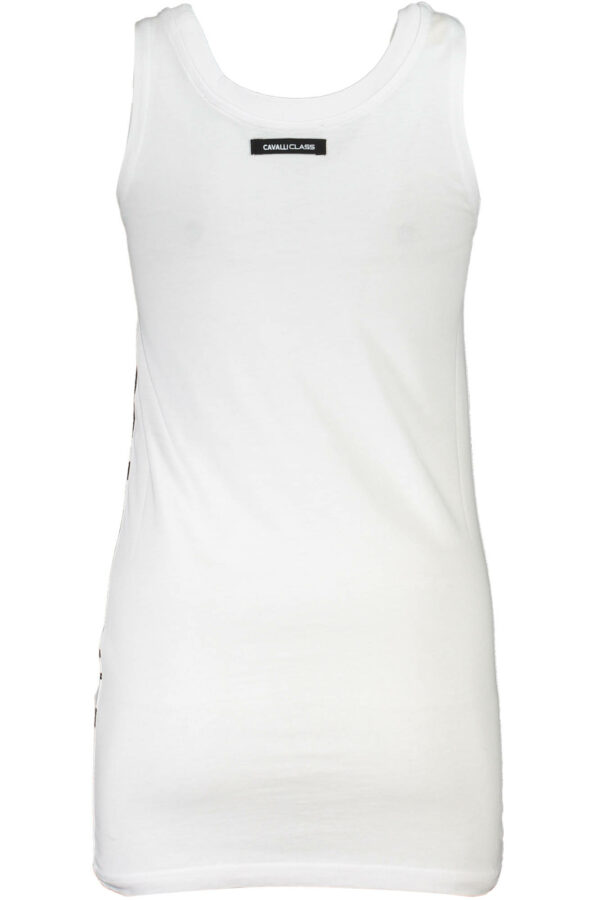 CAVALLI CLASS WOMEN'S TANK TOP WHITE - Image 2