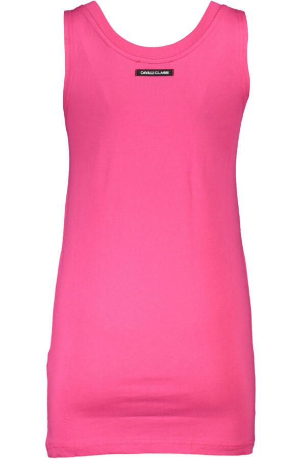 CAVALLI CLASS WOMEN'S PINK TANK TOP - Image 2