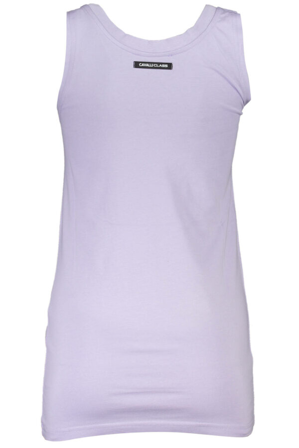 CAVALLI CLASS WOMEN'S PURPLE TANK TOP - Image 2