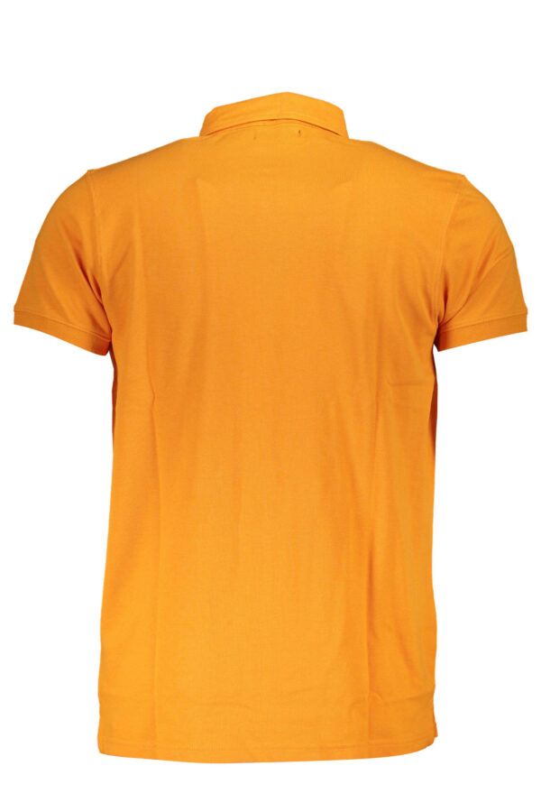 CAVALLI CLASS POLO SHORT SLEEVES MEN ORANGE - Image 2