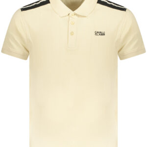 CAVALLI CLASS POLO SHORT SLEEVES MEN BEIGE