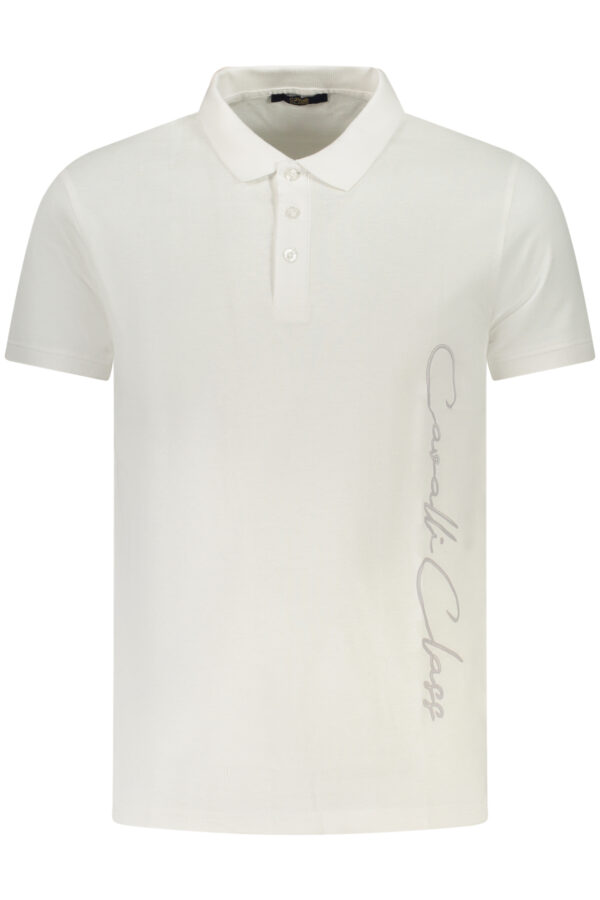 CAVALLI CLASS POLO SHORT SLEEVES MEN WHITE