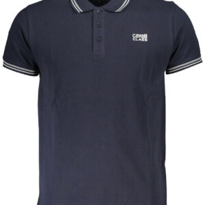 CAVALLI CLASS POLO SHORT SLEEVE MEN BLUE