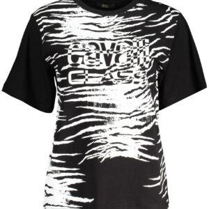 CAVALLI CLASS SHORT SLEEVE T-SHIRT WOMEN BLACK