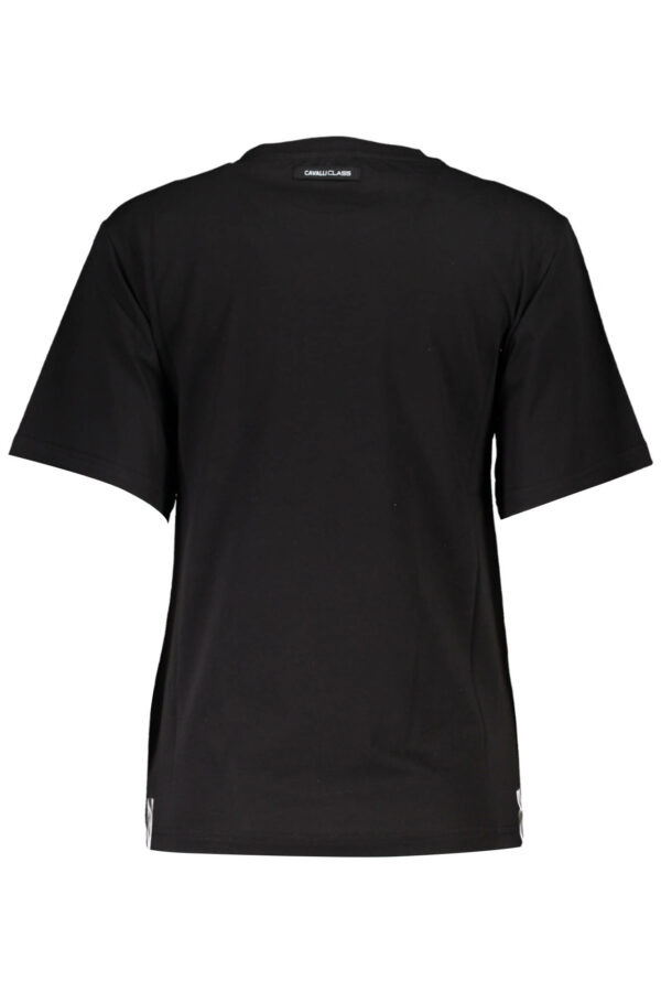 CAVALLI CLASS SHORT SLEEVE T-SHIRT WOMEN BLACK - Image 2