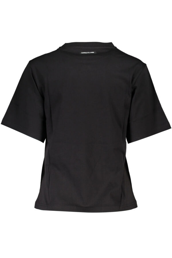CAVALLI CLASS SHORT SLEEVE T-SHIRT WOMEN BLACK - Image 2