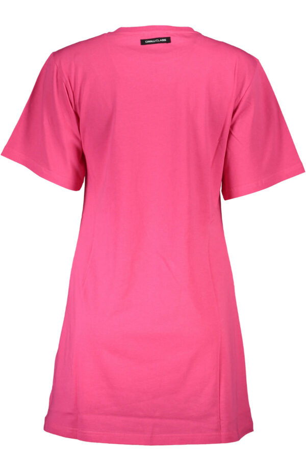 CAVALLI CLASS T-SHIRT SHORT SLEEVES WOMEN PINK - Image 2