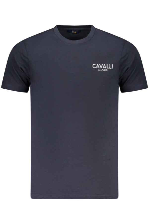 CAVALLI CLASS SHORT SLEEVE T-SHIRT MEN BLUE