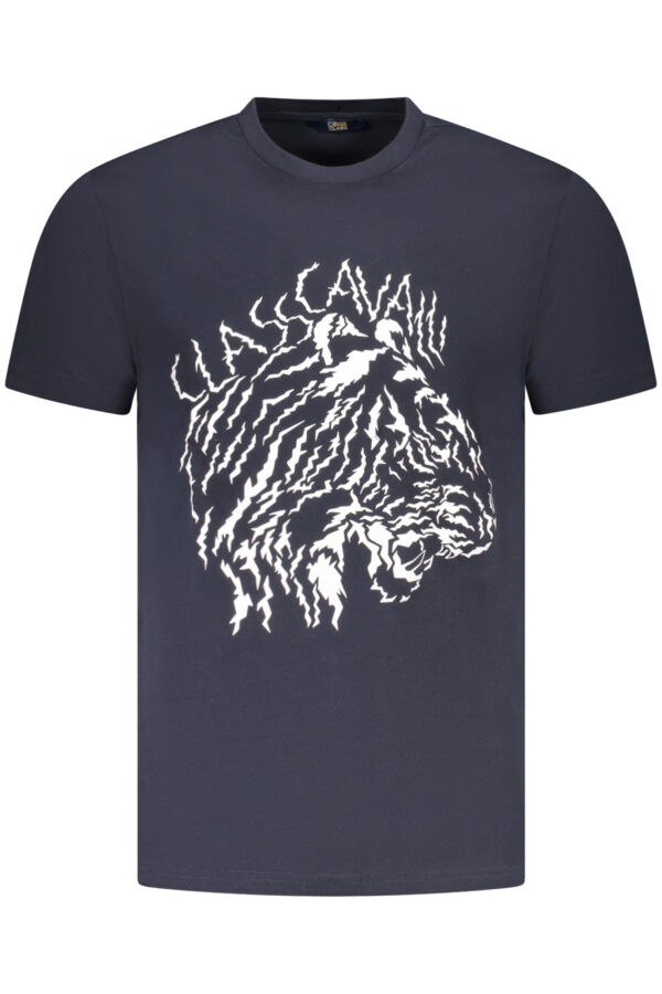 CAVALLI CLASS SHORT SLEEVE T-SHIRT MEN BLUE