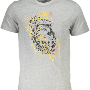 CAVALLI CLASS SHORT SLEEVE T-SHIRT MEN GREY