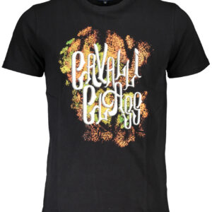 CAVALLI CLASS SHORT SLEEVE T-SHIRT MEN BLACK