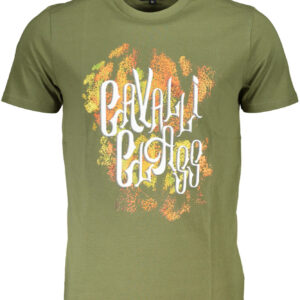 CAVALLI CLASS SHORT SLEEVE T-SHIRT MEN GREEN