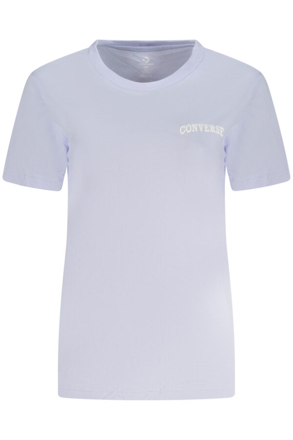 CONVERSE WOMEN'S SHORT SLEEVE T-SHIRT PURPLE