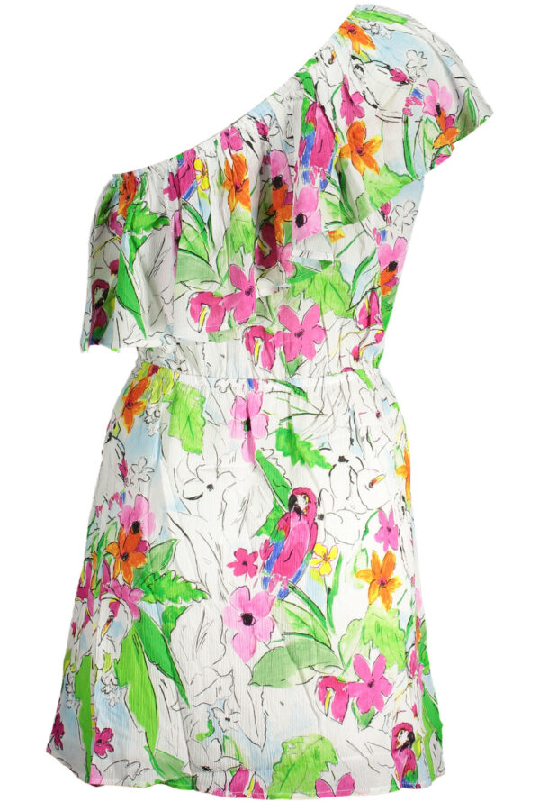DESIGUAL SHORT DRESS WOMEN WHITE - Image 2