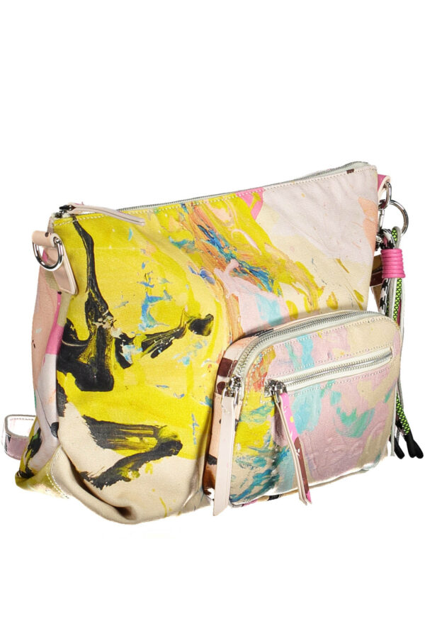 DESIGUAL WOMEN'S BAG WHITE - Image 3