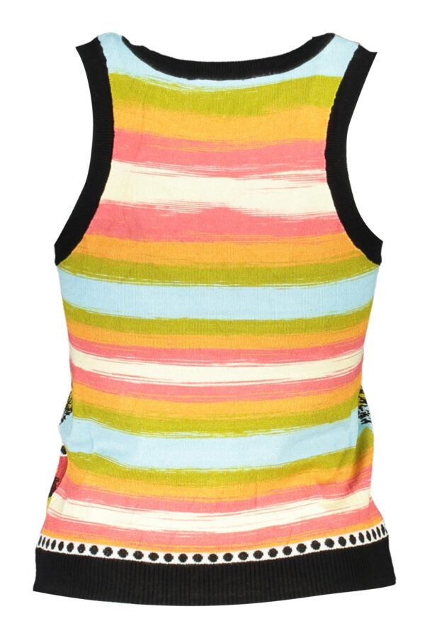 DESIGUAL WOMEN'S BLACK TANK TOP - Image 2