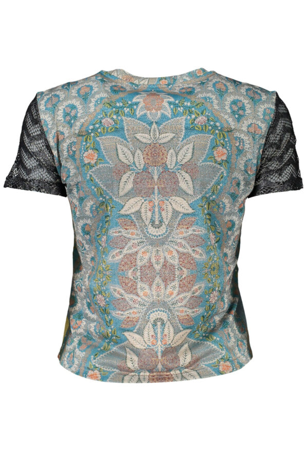 DESIGUAL SHORT SLEEVE T-SHIRT WOMEN BLUE - Image 2
