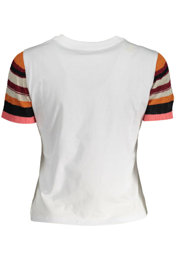 DESIGUAL SHORT SLEEVE T-SHIRT WOMEN WHITE - Image 2