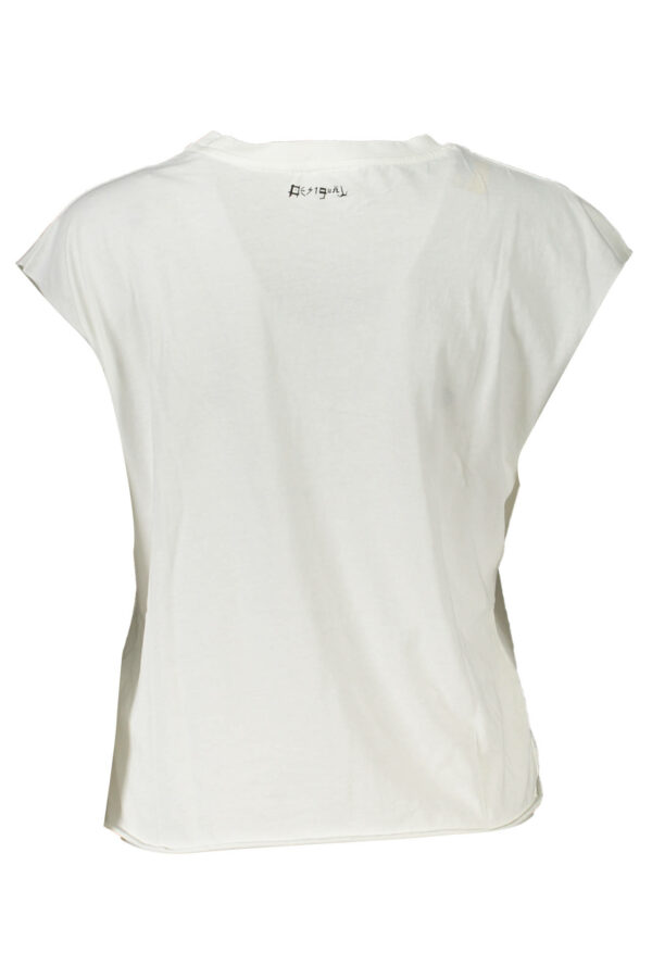 DESIGUAL SLEEVELESS T-SHIRT WOMEN WHITE - Image 2
