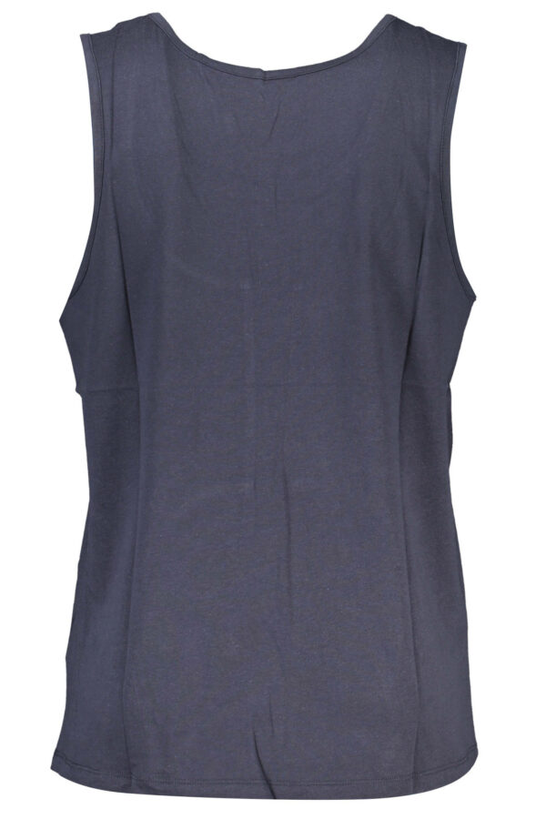 GIAN MARCO VENTURI MEN'S BLUE TANK TOP - Image 2
