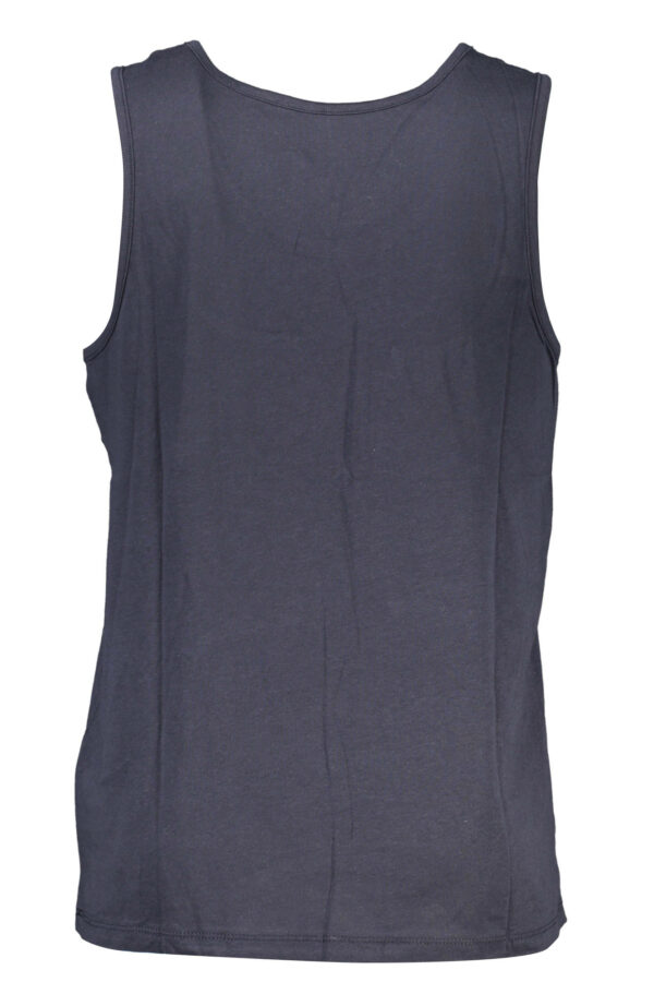 GIAN MARCO VENTURI MEN'S BLUE TANK TOP - Image 2