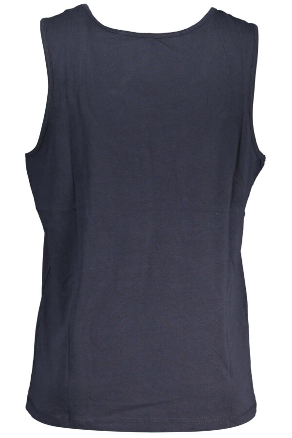 GIAN MARCO VENTURI MEN'S BLUE TANK TOP - Image 2