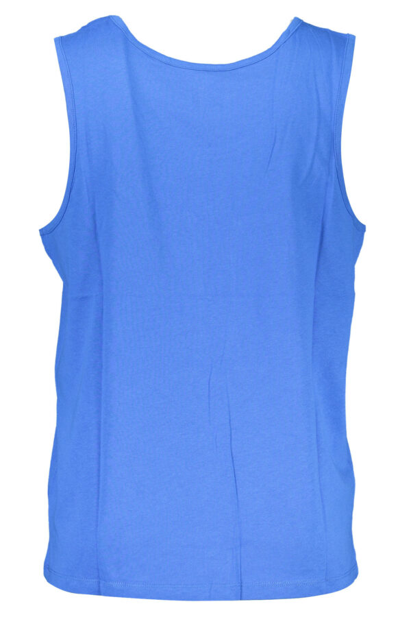 GIAN MARCO VENTURI MEN'S BLUE TANK TOP - Image 2