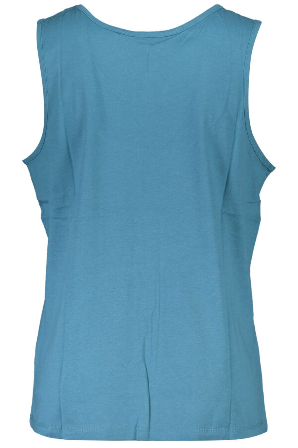 GIAN MARCO VENTURI MEN'S BLUE TANK TOP - Image 2