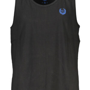 GIAN MARCO VENTURI MEN'S BLACK TANK TOP