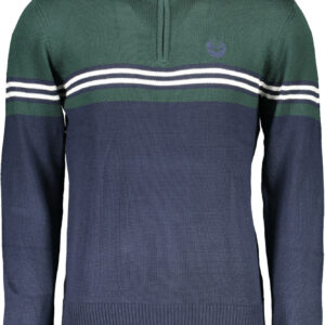 GIAN MARCO VENTURI BLUE MEN'S SHIRT