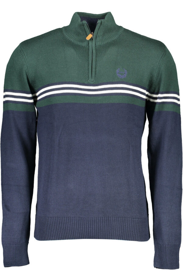 GIAN MARCO VENTURI BLUE MEN'S SHIRT