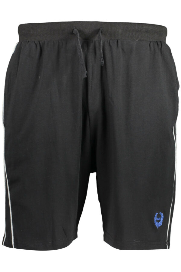 GIAN MARCO VENTURI MEN'S BLACK SHORT PANTS