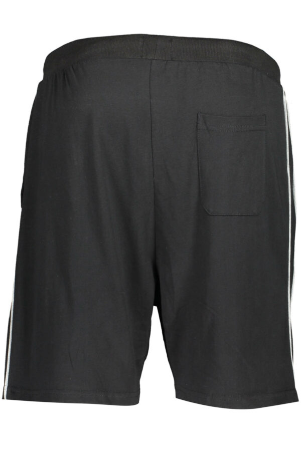 GIAN MARCO VENTURI MEN'S BLACK SHORT PANTS - Image 2