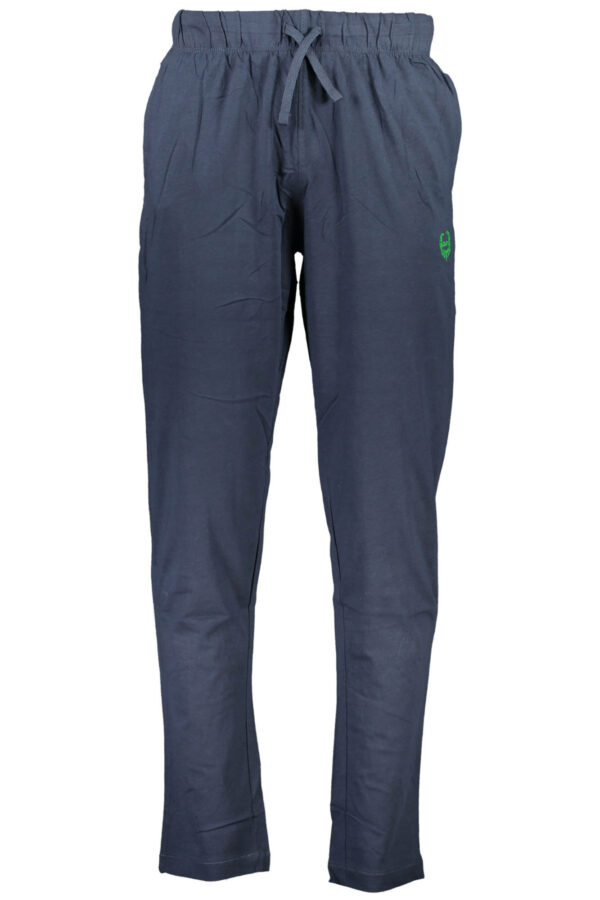 GIAN MARCO VENTURI MEN'S BLUE TROUSERS