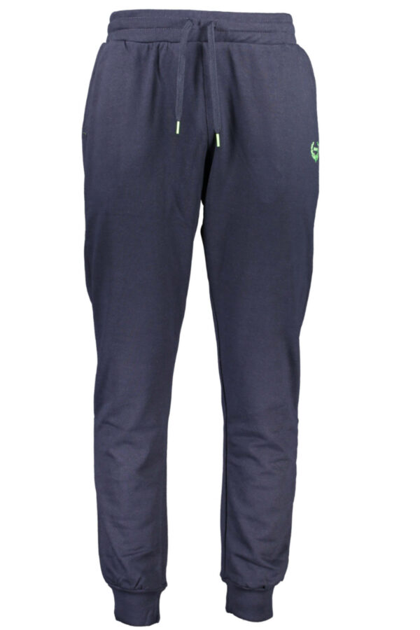 GIAN MARCO VENTURI MEN'S BLUE TROUSERS