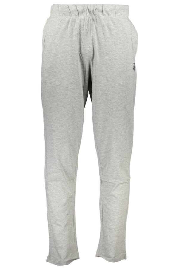 GIAN MARCO VENTURI MEN'S TROUSERS GREY
