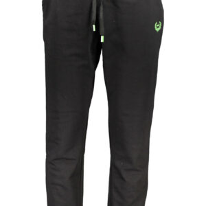GIAN MARCO VENTURI BLACK MEN'S PANTS