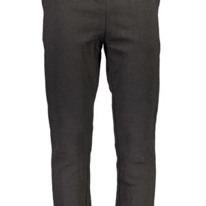 GIAN MARCO VENTURI BLACK MEN'S PANTS