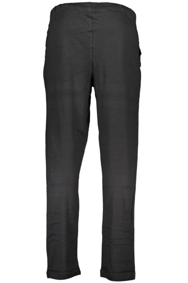GIAN MARCO VENTURI BLACK MEN'S PANTS - Image 2