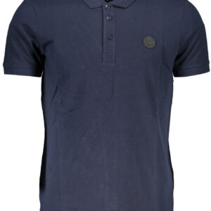 GIAN MARCO VENTURI MEN'S SHORT SLEEVE POLO BLUE