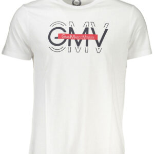 GIAN MARCO VENTURI MEN'S SHORT SLEEVE T-SHIRT WHITE