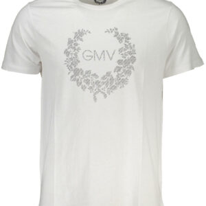 GIAN MARCO VENTURI MEN'S SHORT SLEEVE T-SHIRT WHITE